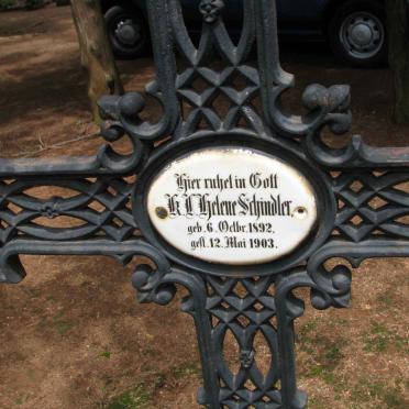 SCHINDLER K.I. Helene 1892-1903