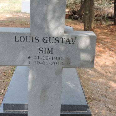 SIM Louis Gustav 1930-2010