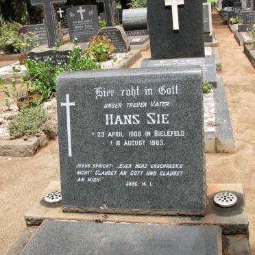 SIE Hans 1909-1963