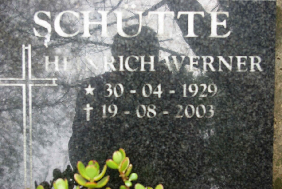SCHÜTTE Heinrich Werner 1929-2003