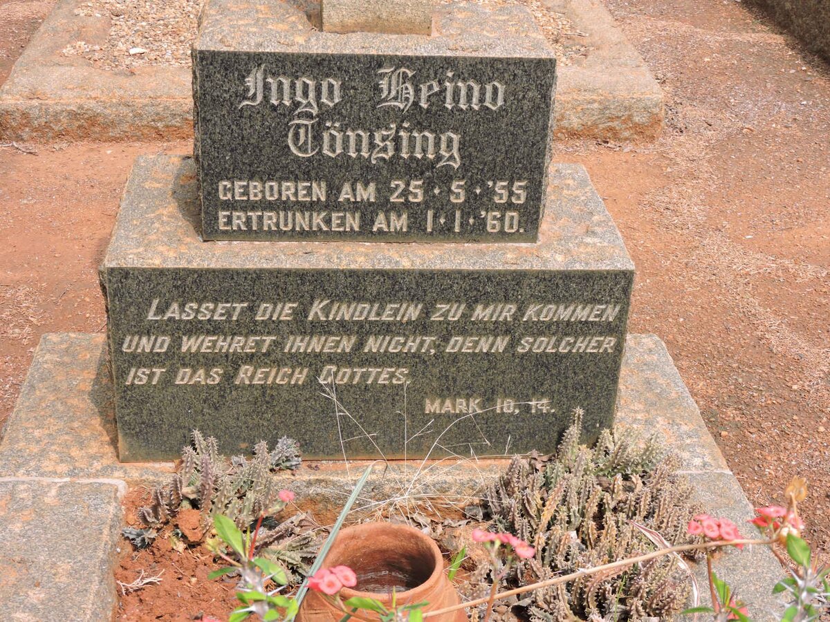 TÖNSING Ingo Heino 1955-1960