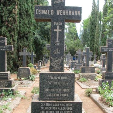 WEHRMANN Oswald 1891-1957