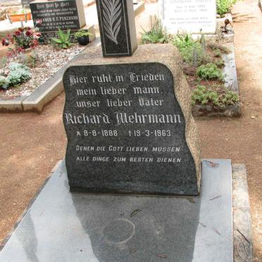 WEHRMANN Richard 1888-1963