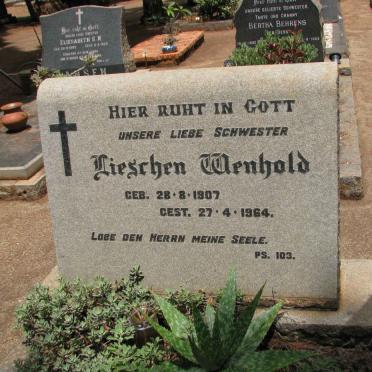 WENHOLD Lieschen 1907-1964