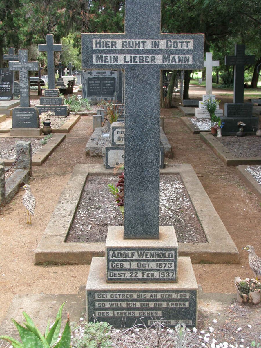 WENHOLD Adolf 1873-1937