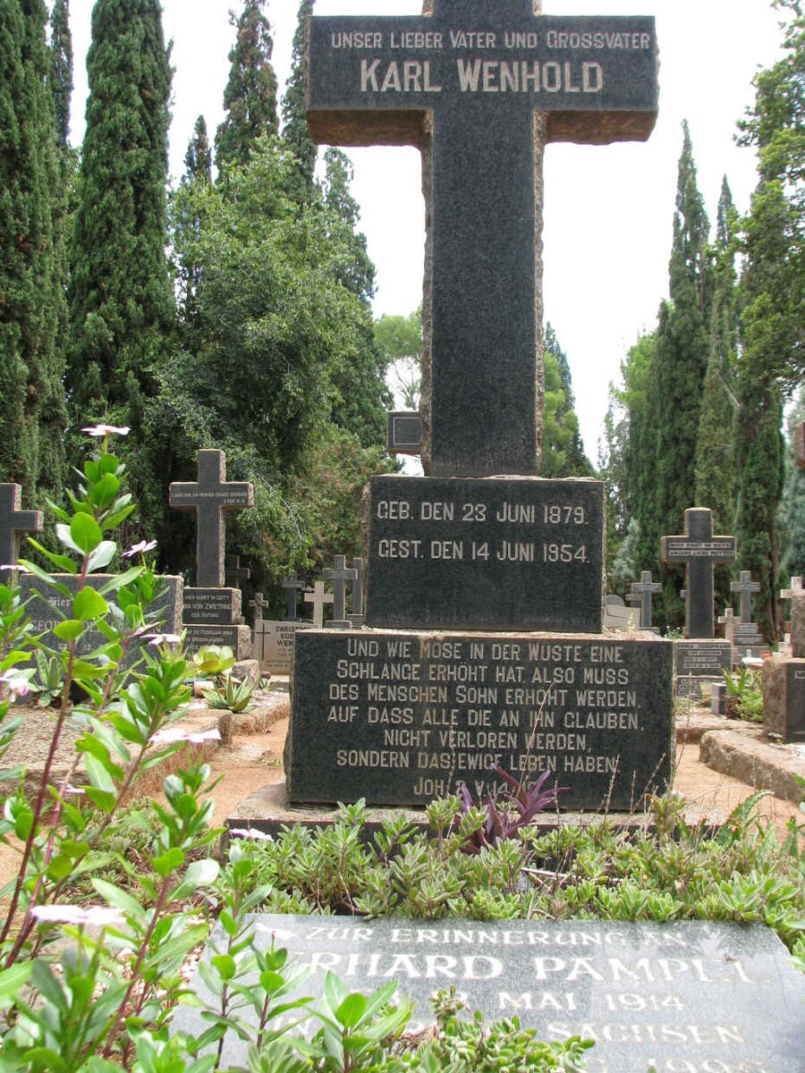 WENHOLD Karl 1879-1954