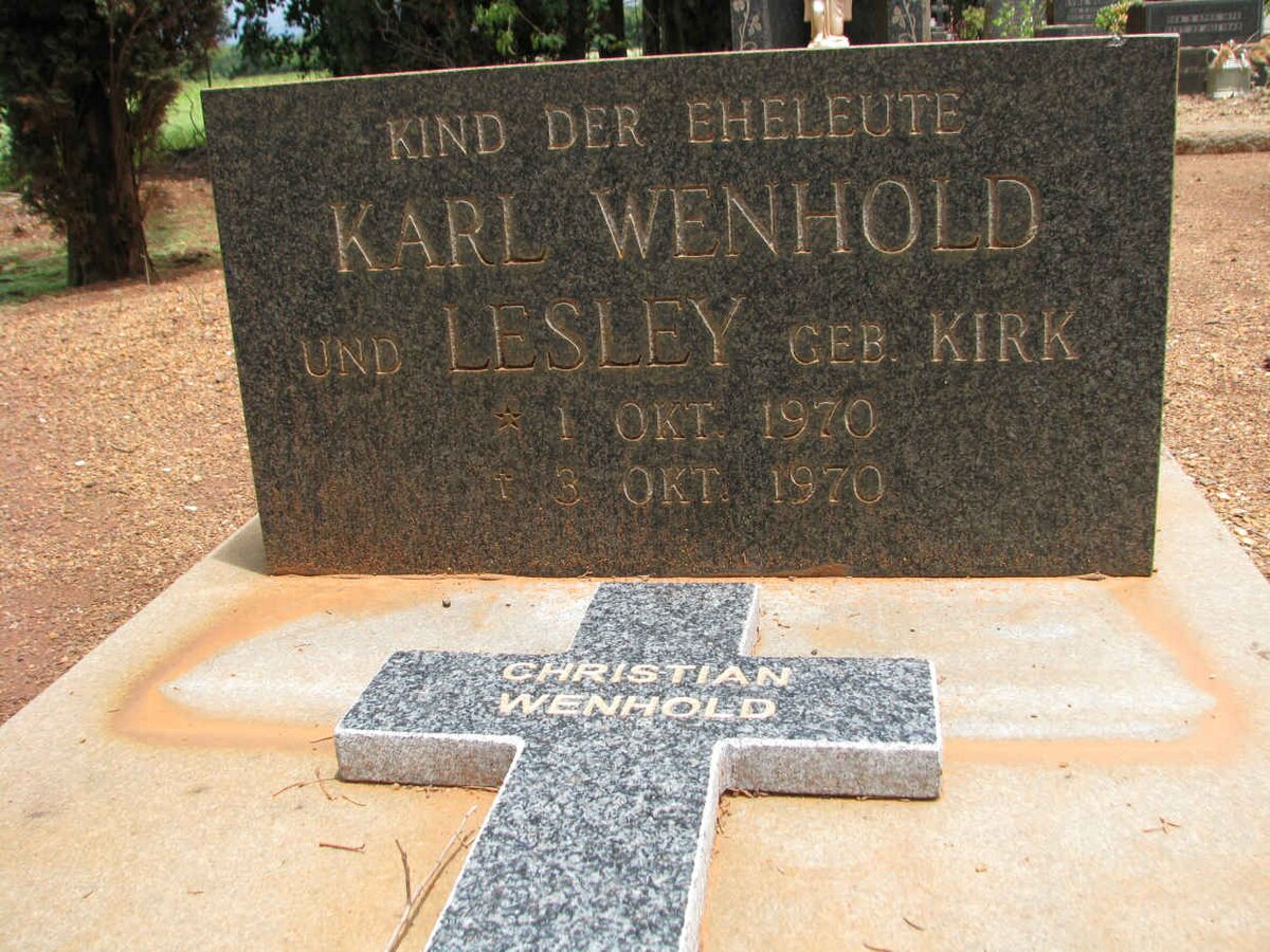 WENHOLD Christian 1970-1970