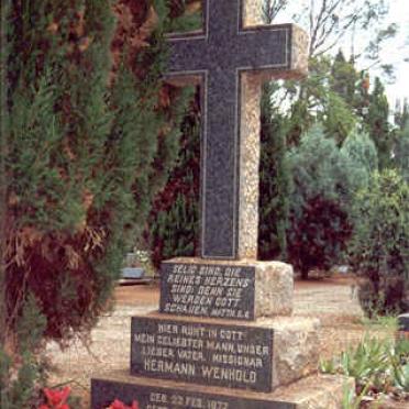 WENHOLD A.F. Hermann 1872-1942