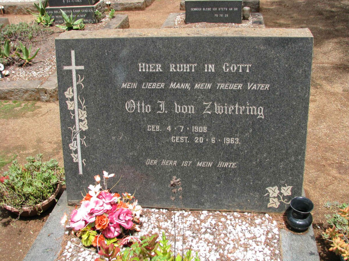 ZWIETRING Otto J., von 1908-1963
