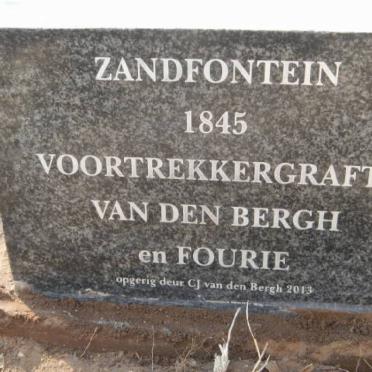 1. ZANDFONTEIN VOORTREKKERGRAFTE