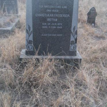 BOTHA Christiaan Frederik 1872-1949 &amp; Johanna Hendrina BARNARD