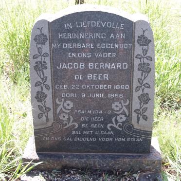 BEER Jacob Bernard, de 1880-1956
