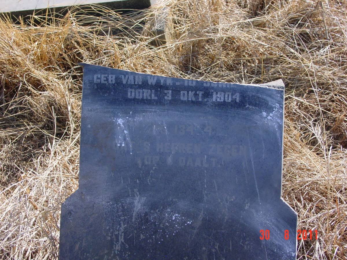 PRETORIUS Helena B.T.D. nee VAN WYK -1904