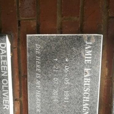 LABUSCHAGNE Jamie 1941-2014