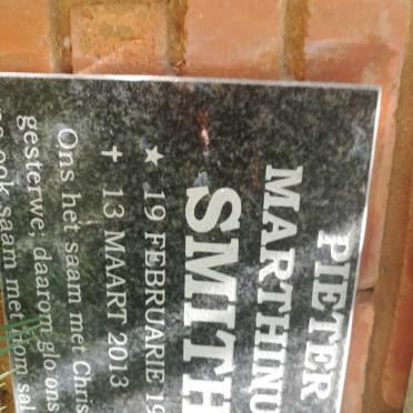 SMITH Pieter Marthinus 1918-2013