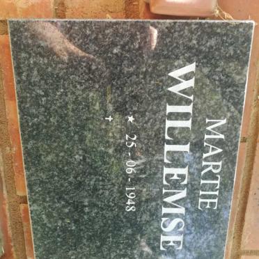 WILLEMSE Martie 1948-