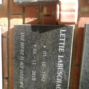 LABUSCHAGNE Lettie 1942-2018