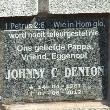 DENTON Johnny C. 1961-2012
