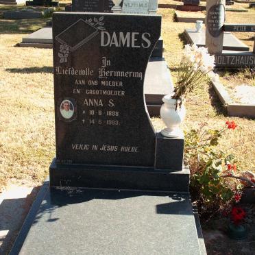 DAMES Anna S. 1888-1983