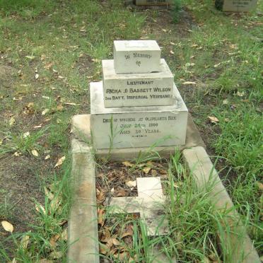 WILSON Richard Bassett -1900