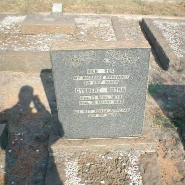 BOTHA Gysbert 1879-1955