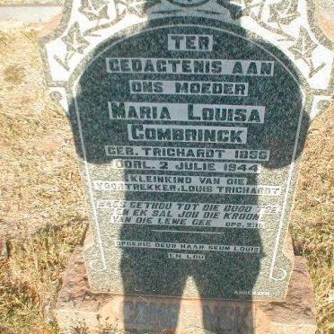 COMBRINCK Maria Louisa nee TRICHARDT 1856-1944