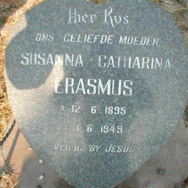 ERASMUS Susanna Catharina 1895-1949