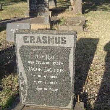ERASMUS Jacob Jacobus 1895-1945