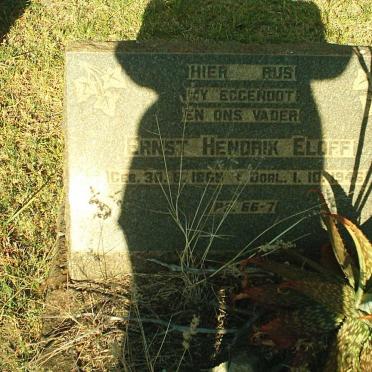 ELOFF Ernst Hendrik 1868-1946
