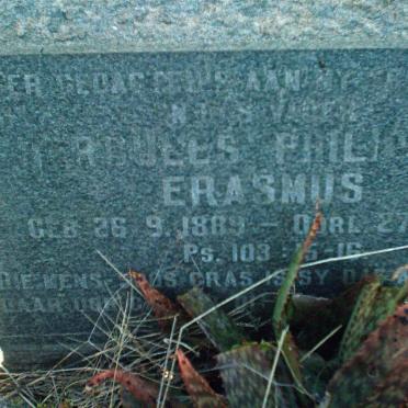 ERASMUS ? Philippus 1889-195?