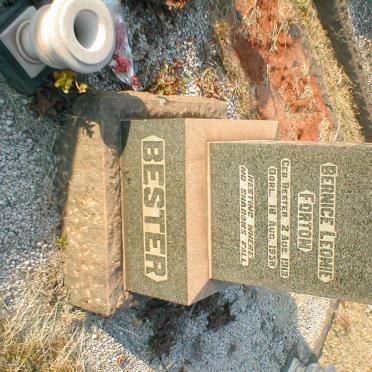 FORTON Bernice Leonie nee BESTER 1913-1958