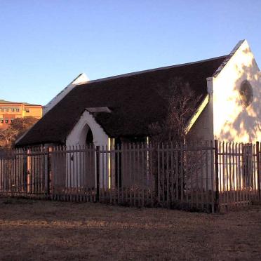 1. The Church at the old Rustenburg cemetery