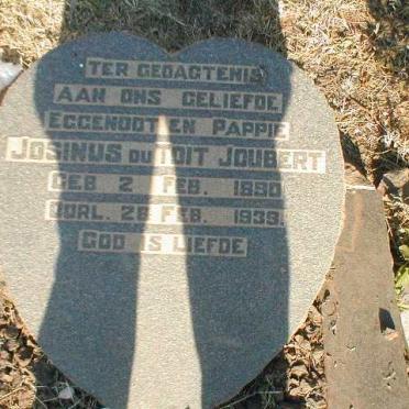 JOUBERT Josinus Du Toit 1890-1939