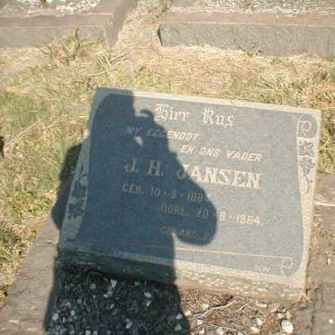 JANSEN J.H. 1884-1964