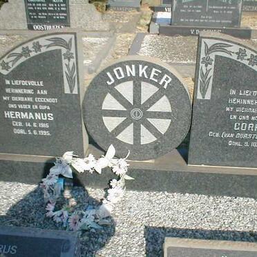 JONKER Hermanus 1915-1995 &amp; Corra VAN DORSTEN 1917-1953