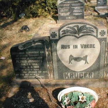 KRUGER Petrus Johannes 1905-1959