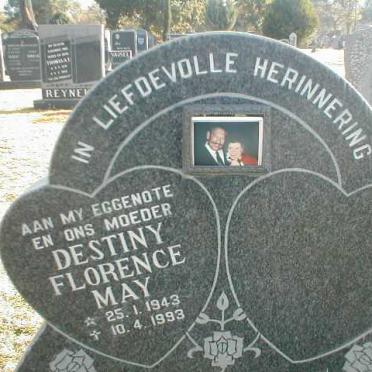 MAY Destiny Florence 1943-1993