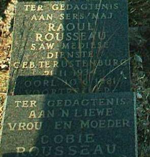 ROUSSEAU Raoul 1934-1981 &amp; Cobie