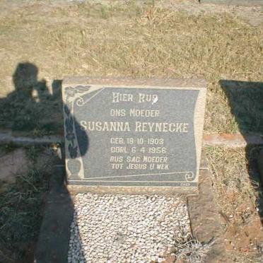 REYNECKE Susanna 1903-1956