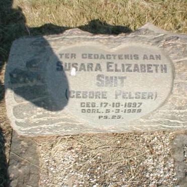 SMIT Susara Elizabeth nee PELSER 1897-19?9