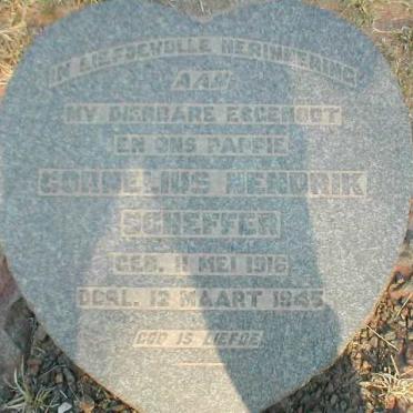 SCHEFFER Cornelius Hendrik 1916-1945