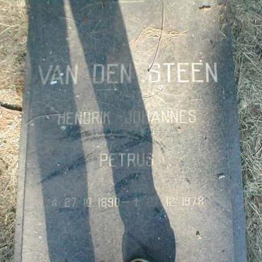 STEEN Hendrik Johannes Petrus, van den 1890-1978
