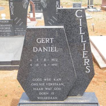 CILLIERS Gert Daniël 1972-1997