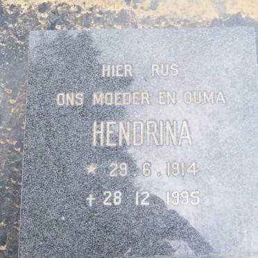 KRIEL Hendrina, Etsebeth 1914-1995