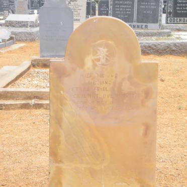 KRIEL Petrus 1935-1935