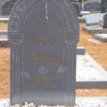 MEYER Cornelia Jacoba Za?aria nee PIETERSE 1880-1945