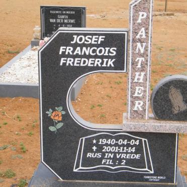 PANTHER Josef Francois Frederik 1940-2001