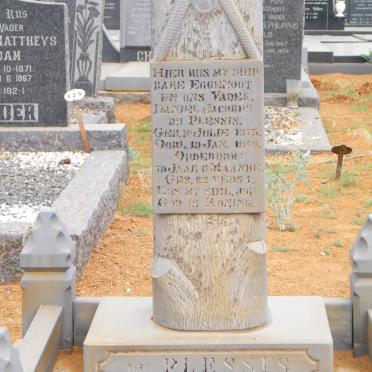 PLESSIS Daniel Jacobus, du 1875-1958