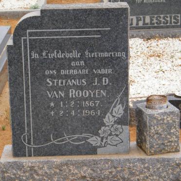 ROOYEN Stefanus J.D., van 1867-1964