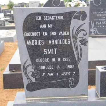SMIT Andries Arnoldus 1926-1982